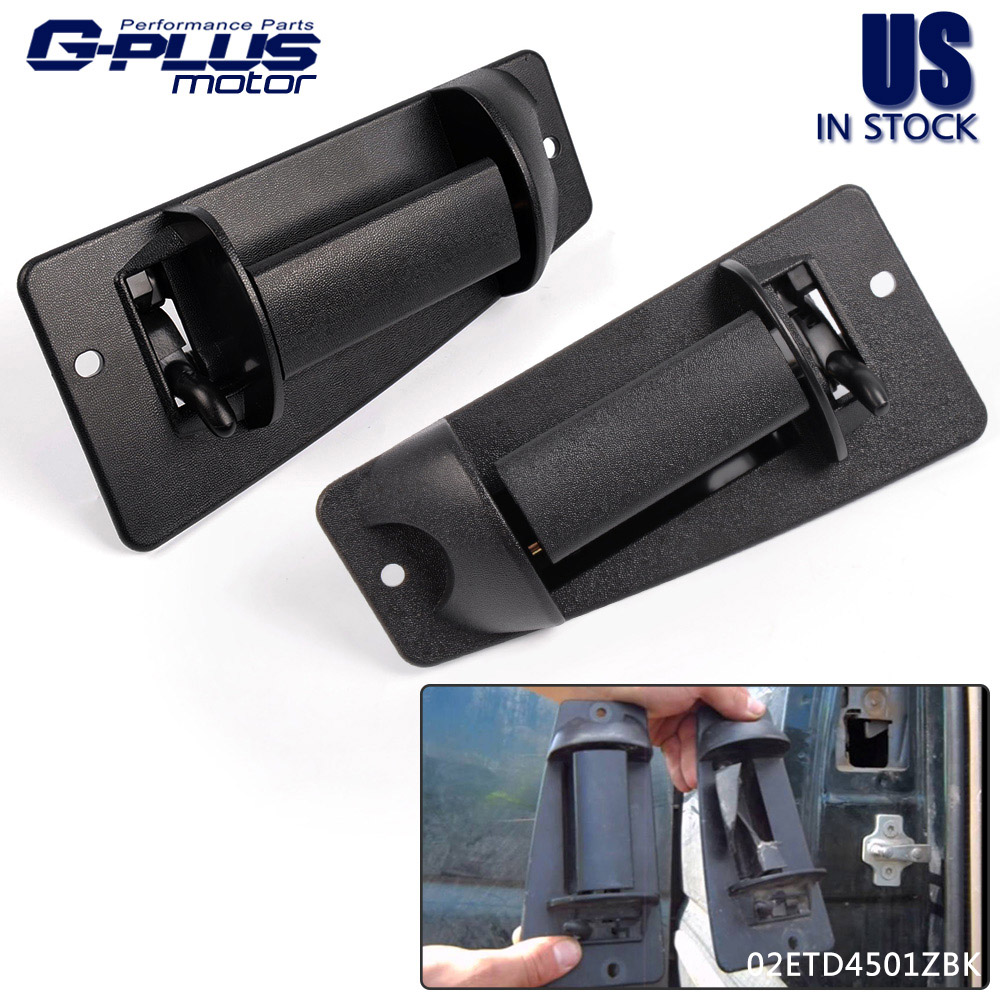 For 99-07 Chevy Silverado//GMC Sierra Pair Rear Left /& Right Exterior Door Handle