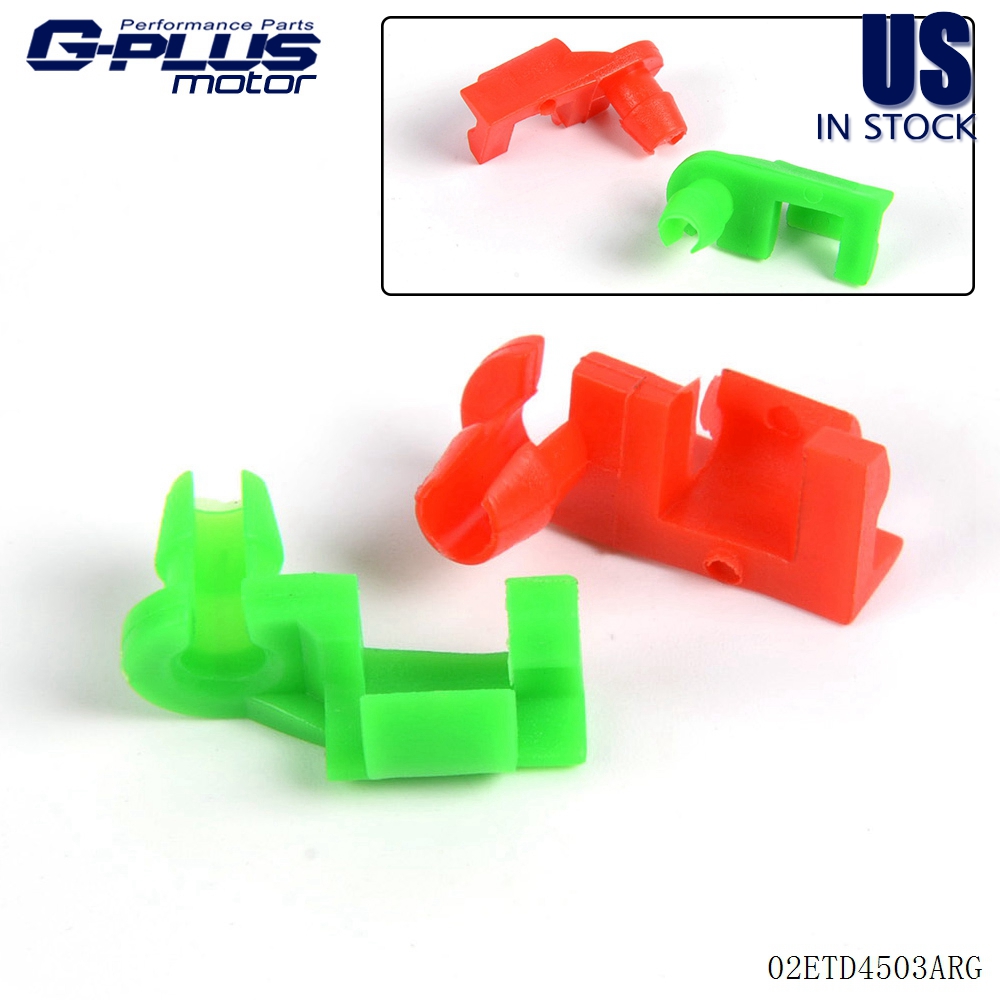 Tailgate Handle Rod Clips LH RH For Chevy Silverado GMC Sierra 88981031//88981030