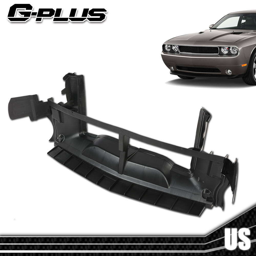 Support De Pare-choc Avant Droit Pour Dodge Challenger 2015-2022 - Neuf En Plastique Noir