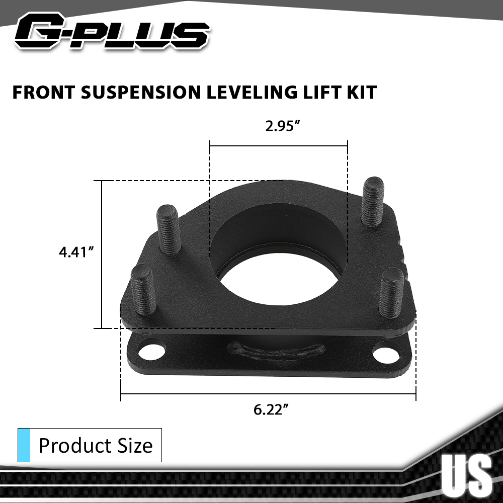 2.5" Front Leveling Lift Kit For 2002-2012 Jeep Liberty KJ & KK – Also Fits Nitro 2 thumbnail image