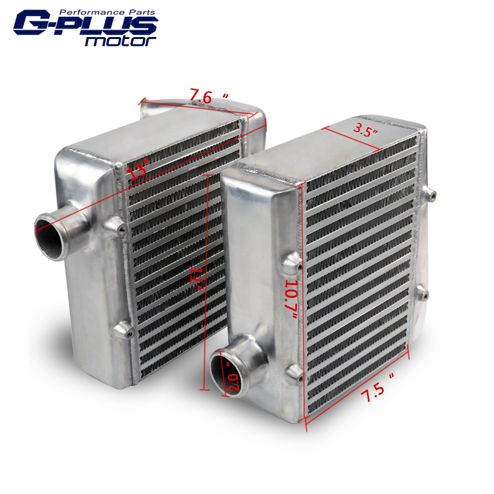 TT Twin Turbo Side Mount Intercooler For Nissan 300ZX Z32 9096 VG30